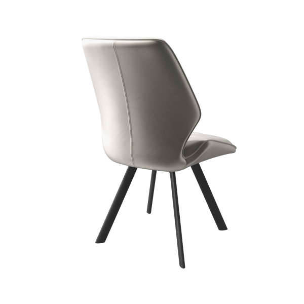 Стул FLO-R PEARL GREY LUX DIVA 7 BK